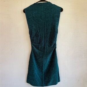 Blue sparkle reformation bodycon mini dress s